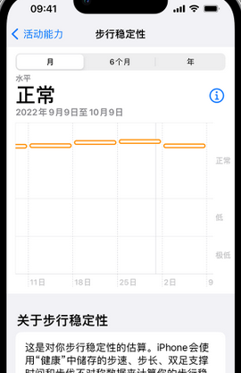 蛟河iPhone手机维修如何在iPhone开启'步行稳定性通知'