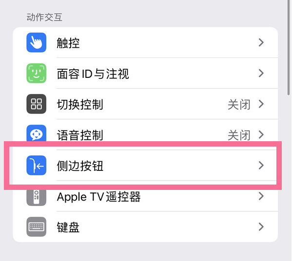 蛟河苹果14维修店分享iPhone14 Plus侧键双击下载功能关闭方法 